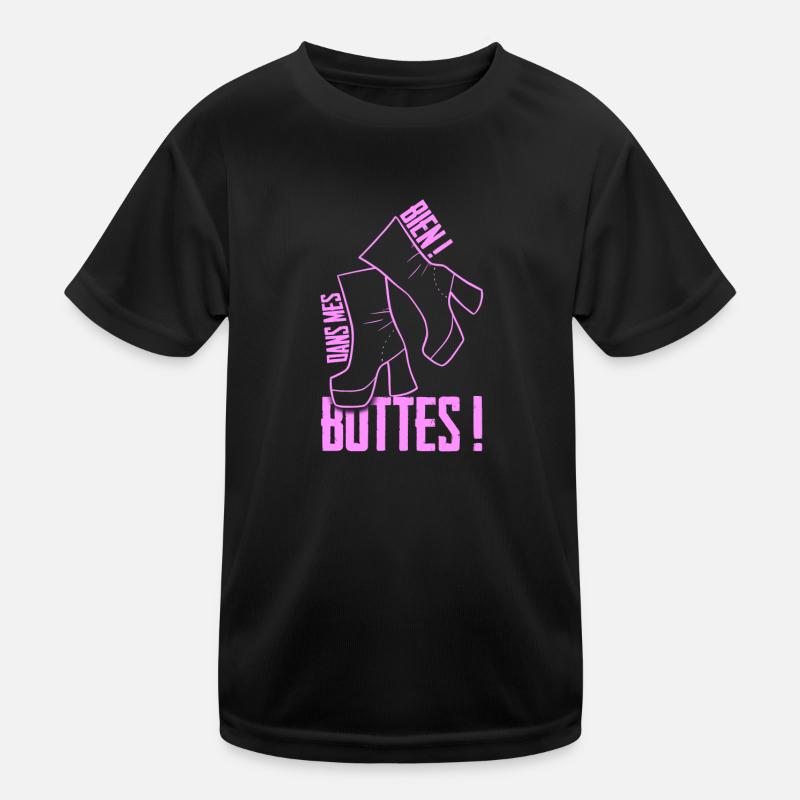 Bien dans mes bottes ! T-shirt sport Enfant