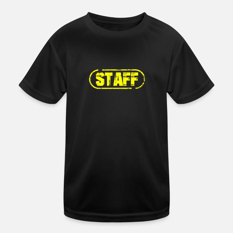Mitarbeiter-Outfit Kinder Funktions-T-Shirt