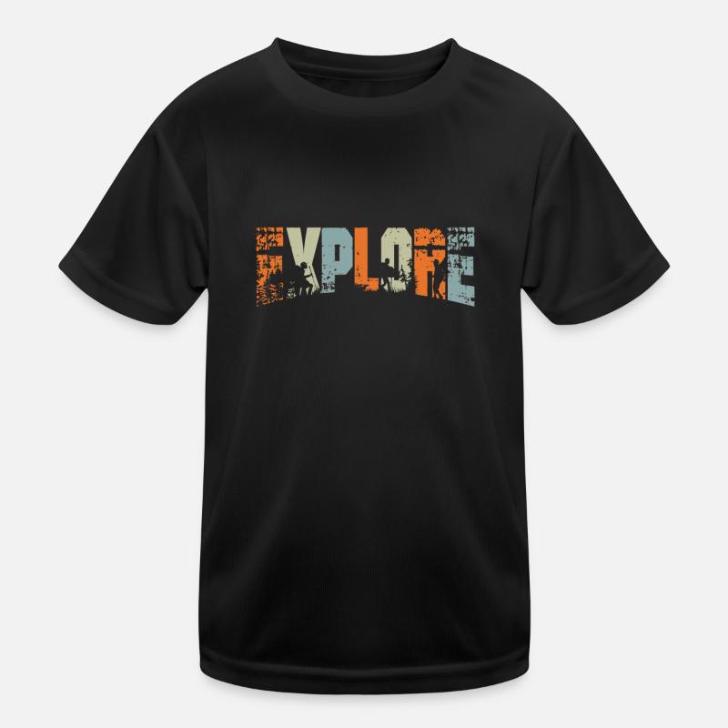 Explores Kids Functional T-Shirt