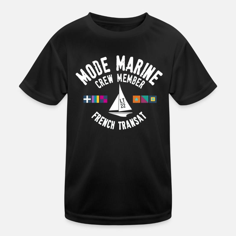 Marine-Besatzungsmodus Kinder Funktions-T-Shirt