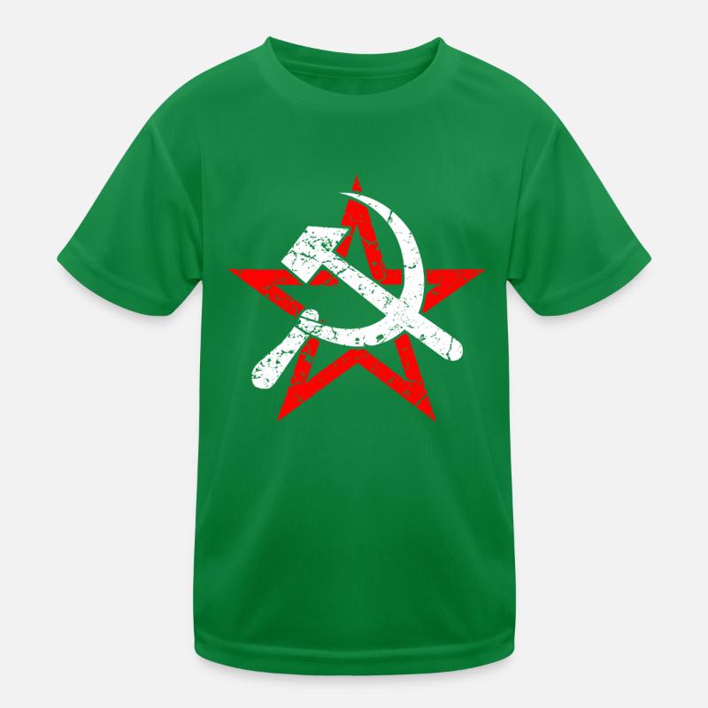 Faunius marteau Union soviétique Communisme T-shirt sport Enfant