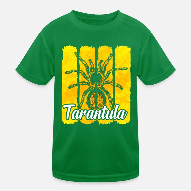 Tarantel bird spider Kids Functional T-Shirt