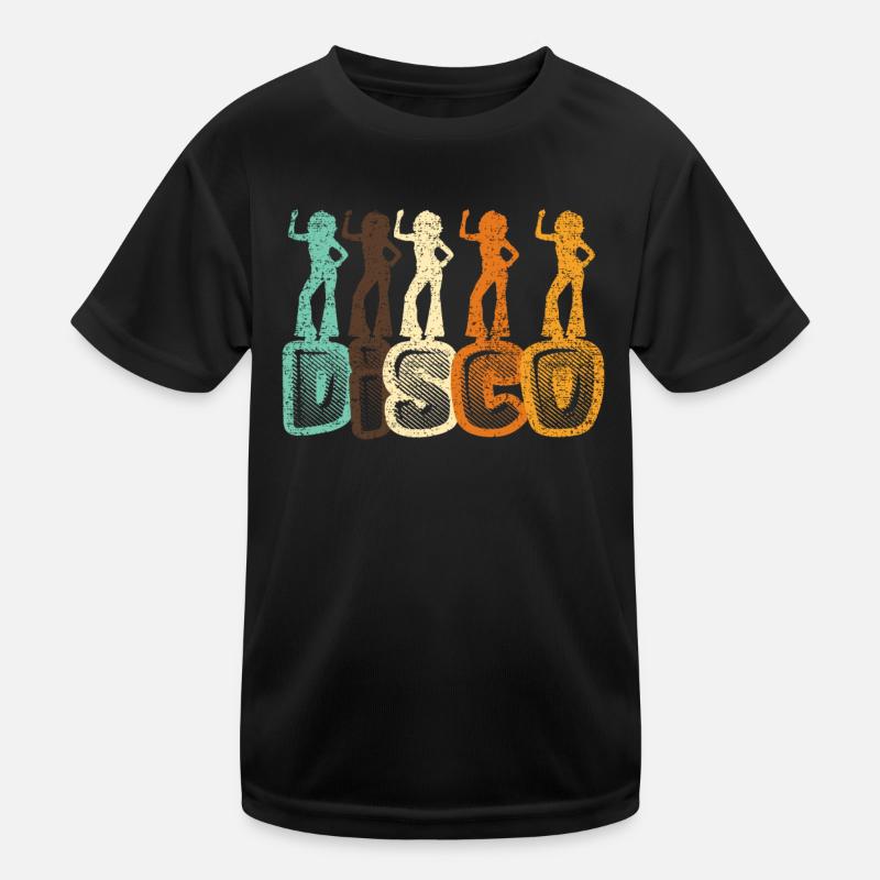Disco Kinder Funktions-T-Shirt