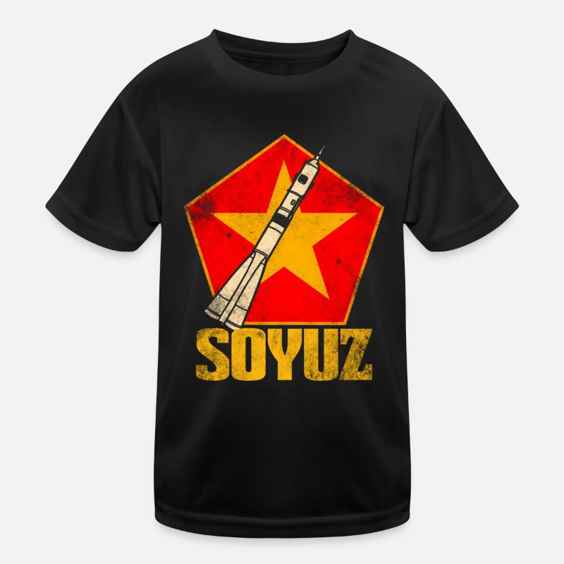 Soyouz Rocket Union soviétique T-shirt sport Enfant