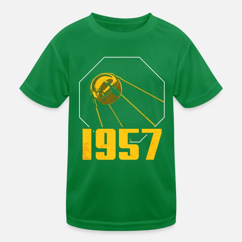 Sputnik 1957 Kinder Funktions-T-Shirt