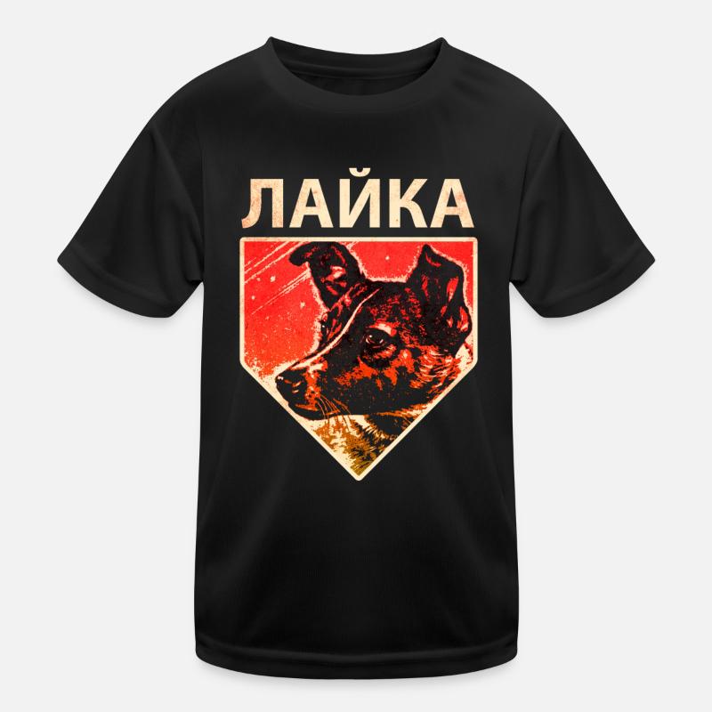 Laika - Chien de l’espace soviétique T-shirt sport Enfant