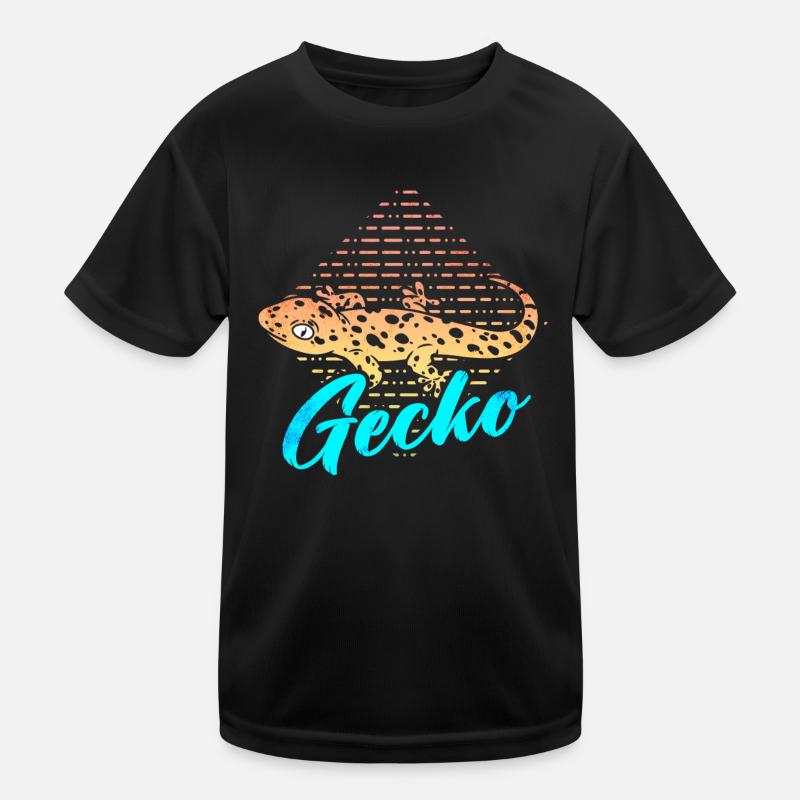 Gecko Kinder Funktions-T-Shirt