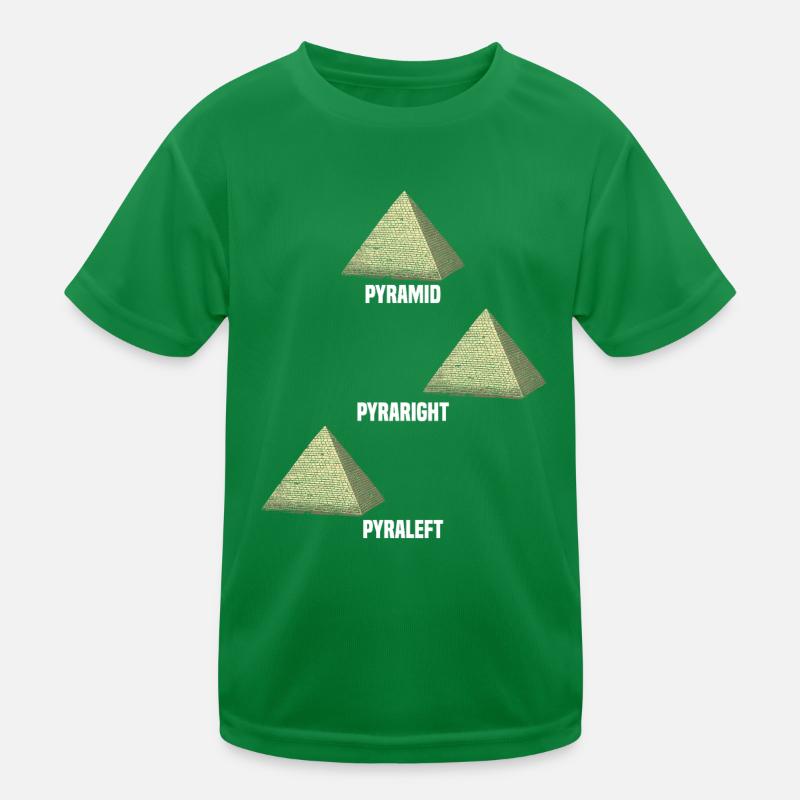 Pyramids Funny Kids Functional T-Shirt