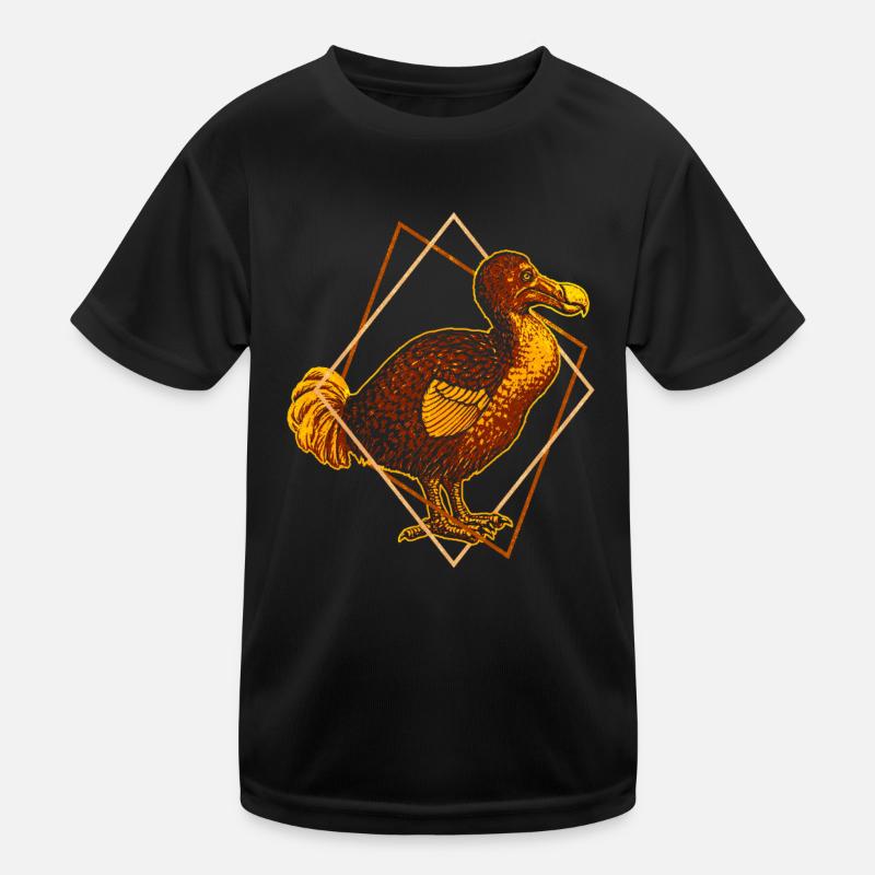 Dodo - Ein ausgestorbener flugunfähiger Vogel Kinder Funktions-T-Shirt