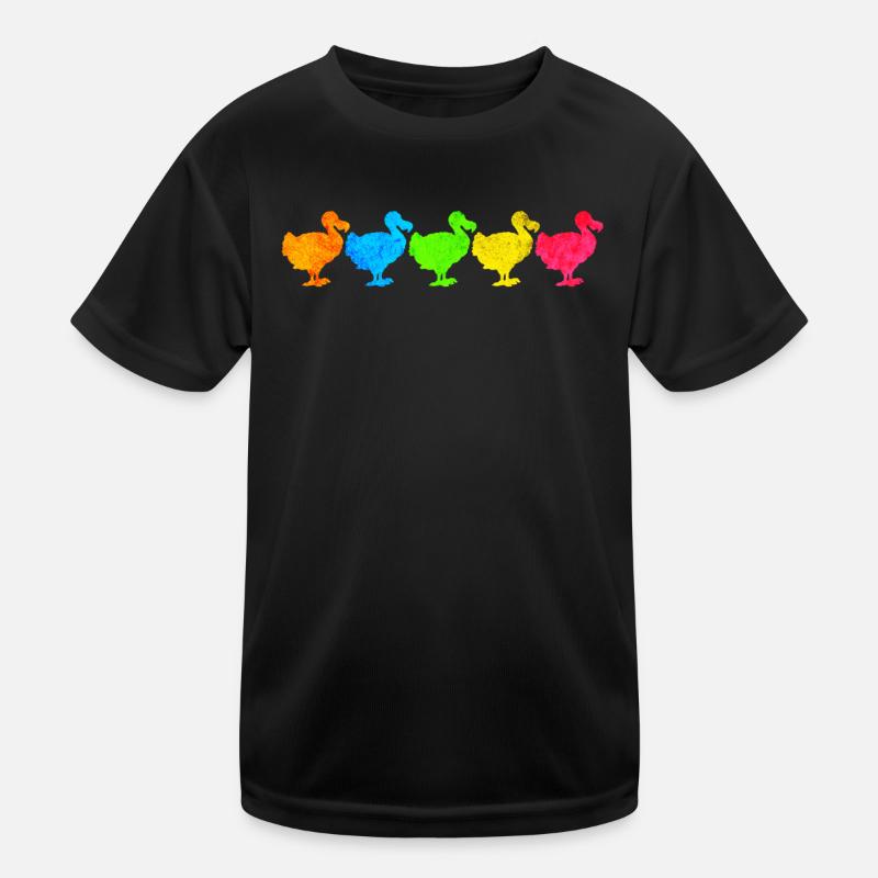 Dodo - ausgestorbener Vogel Kinder Funktions-T-Shirt