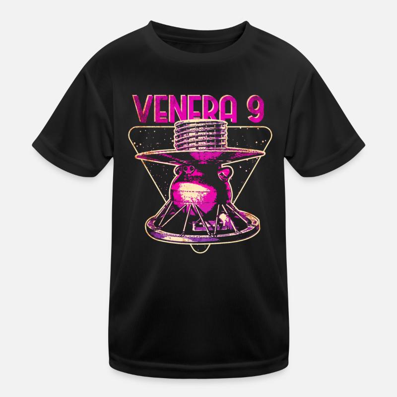 Venera 9 Venus spacecraft Kids Functional T-Shirt