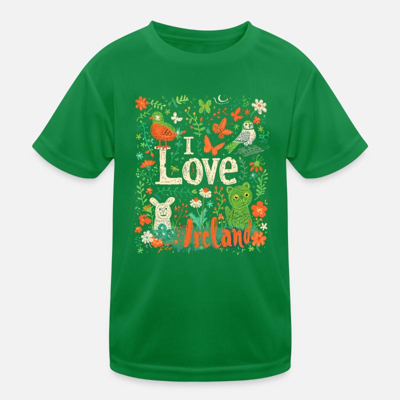 I love Ireland Kids Functional T-Shirt