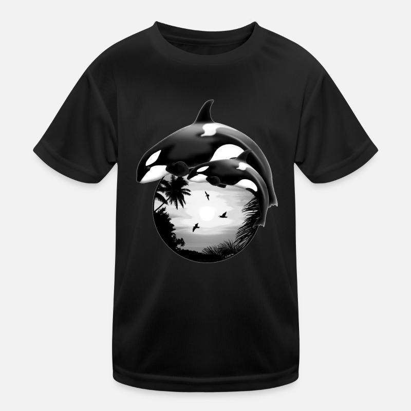 Killer whale Kids Functional T-Shirt