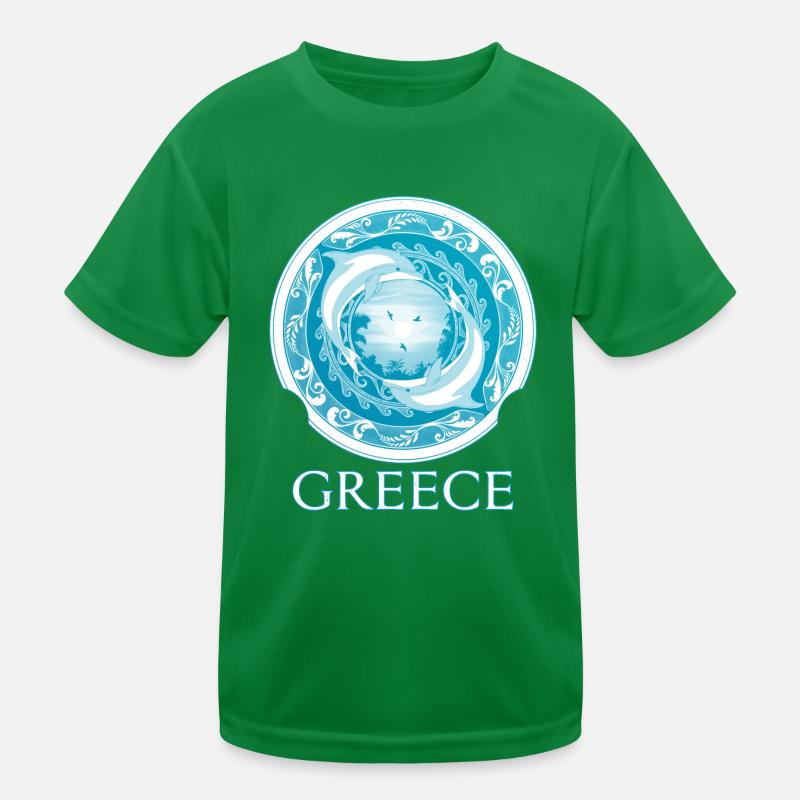Dauphins Grèce Hellas T-shirt sport Enfant