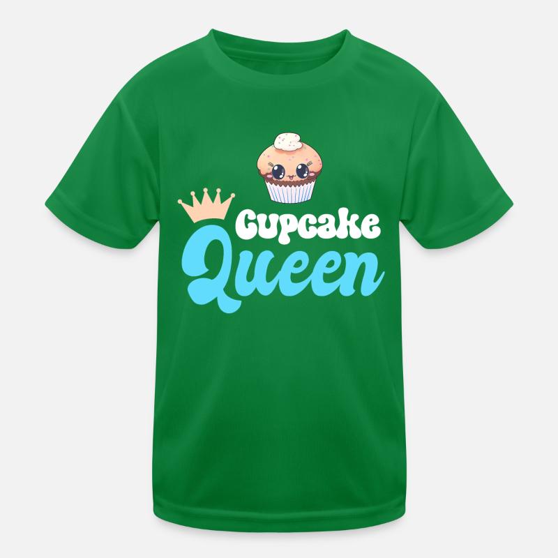 Cupcake Baking Baker Kids Functional T-Shirt