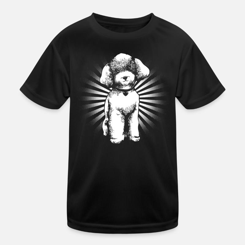 Caniche T-shirt sport Enfant