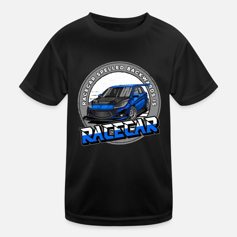 Voiture de course automobile T-shirt sport Enfant