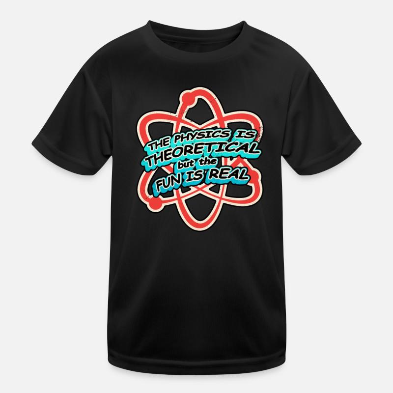 Physics Physicist Kids Functional T-Shirt