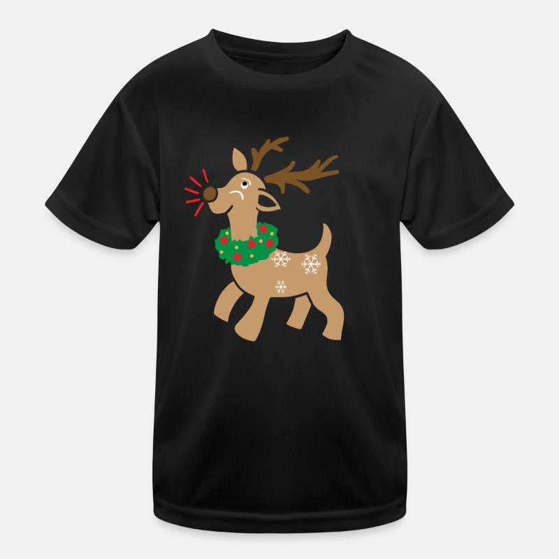 Tenue joyeux de wapiti T-shirt sport Enfant