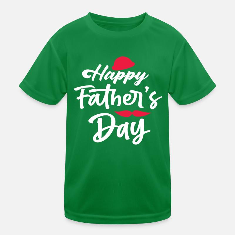 Vatertag Kinder Funktions-T-Shirt