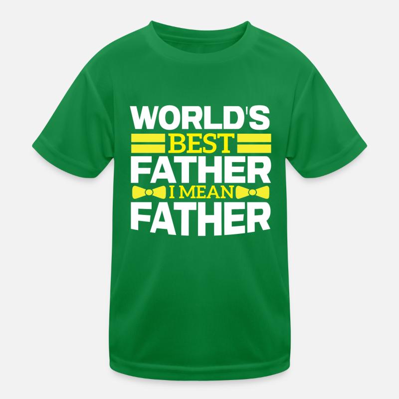 Weltweit bester Farter Mid-Range Dad- Funny Dads Kinder Funktions-T-Shirt