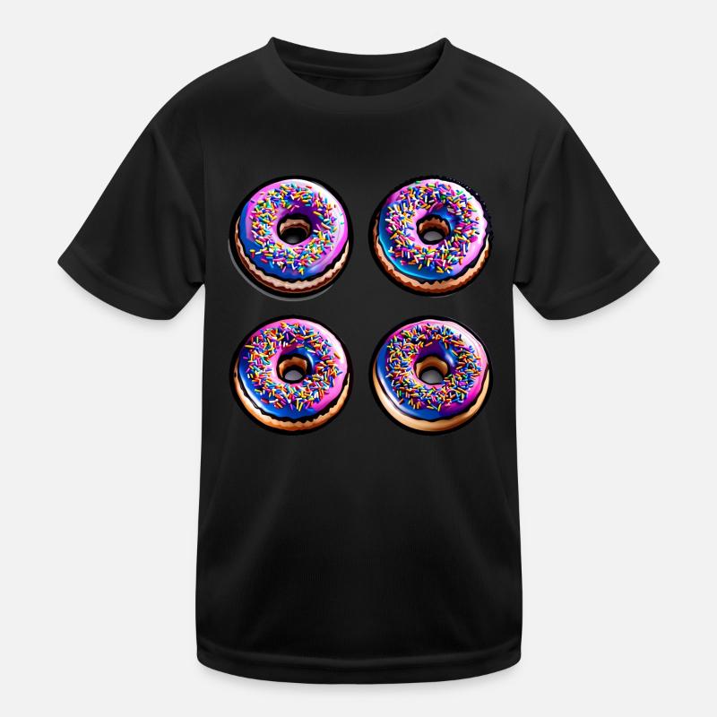 Four donuts Kids Functional T-Shirt