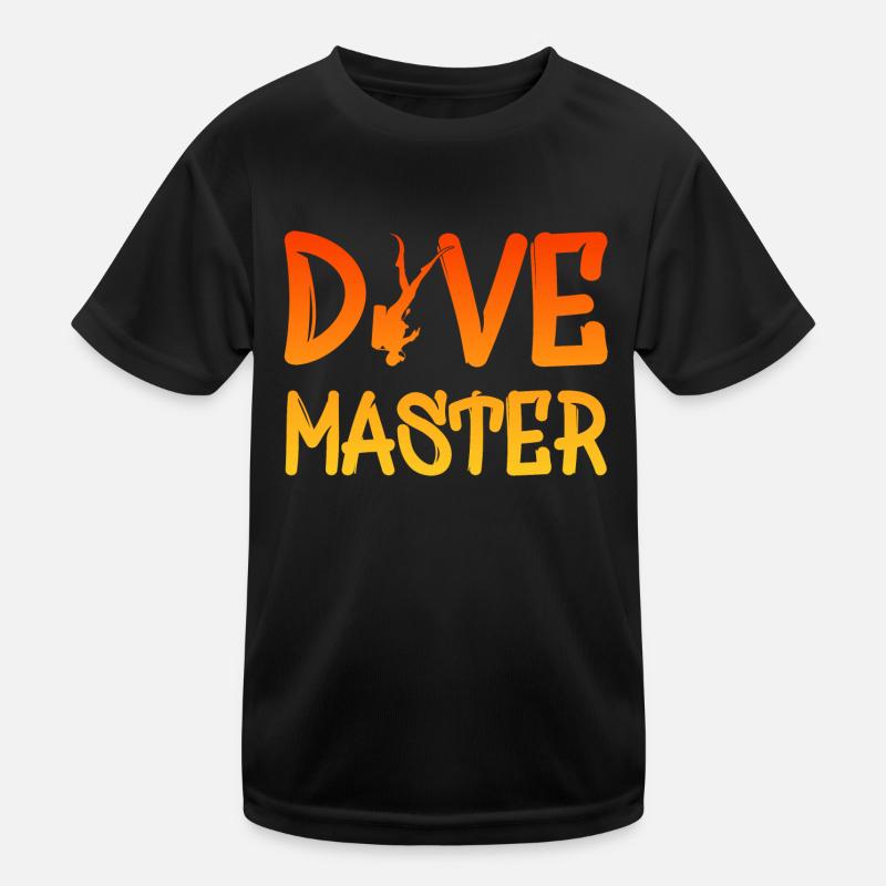 Dive Master Kinder Funktions-T-Shirt