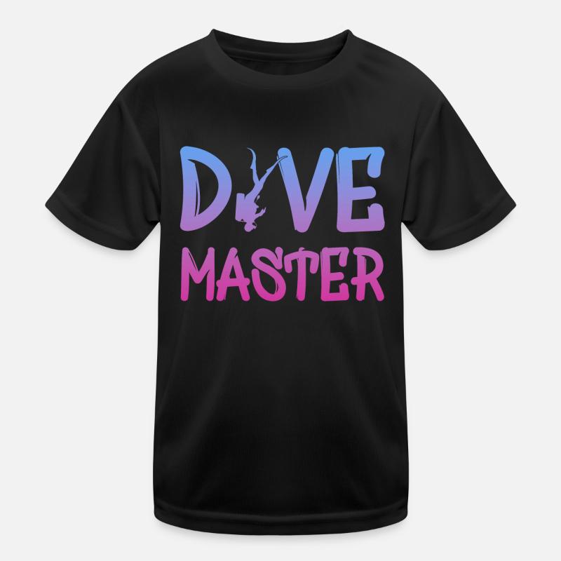 Dive Master, Tauchlehrer Kinder Funktions-T-Shirt
