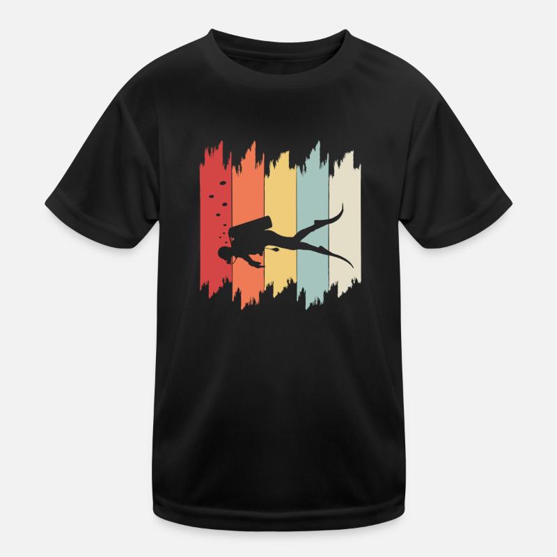 Tauchen Kinder Funktions-T-Shirt