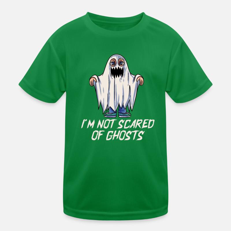 Ich habe keine Angst vor Gespenstern Kinder Funktions-T-Shirt