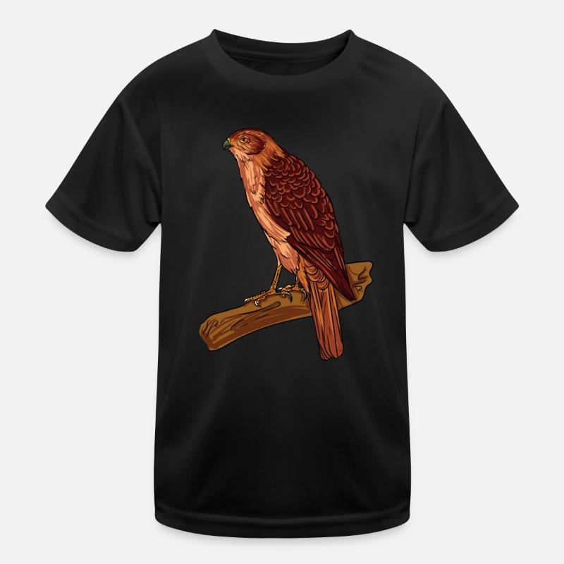 Turmfalke Kinder Funktions-T-Shirt