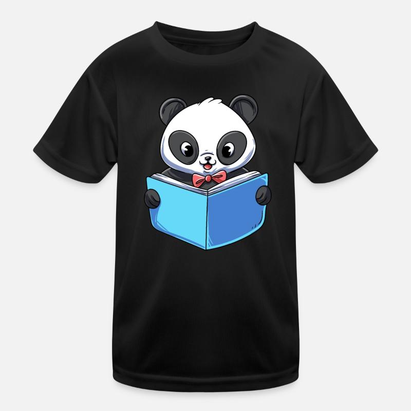 Livre de lecture Panda T-shirt sport Enfant