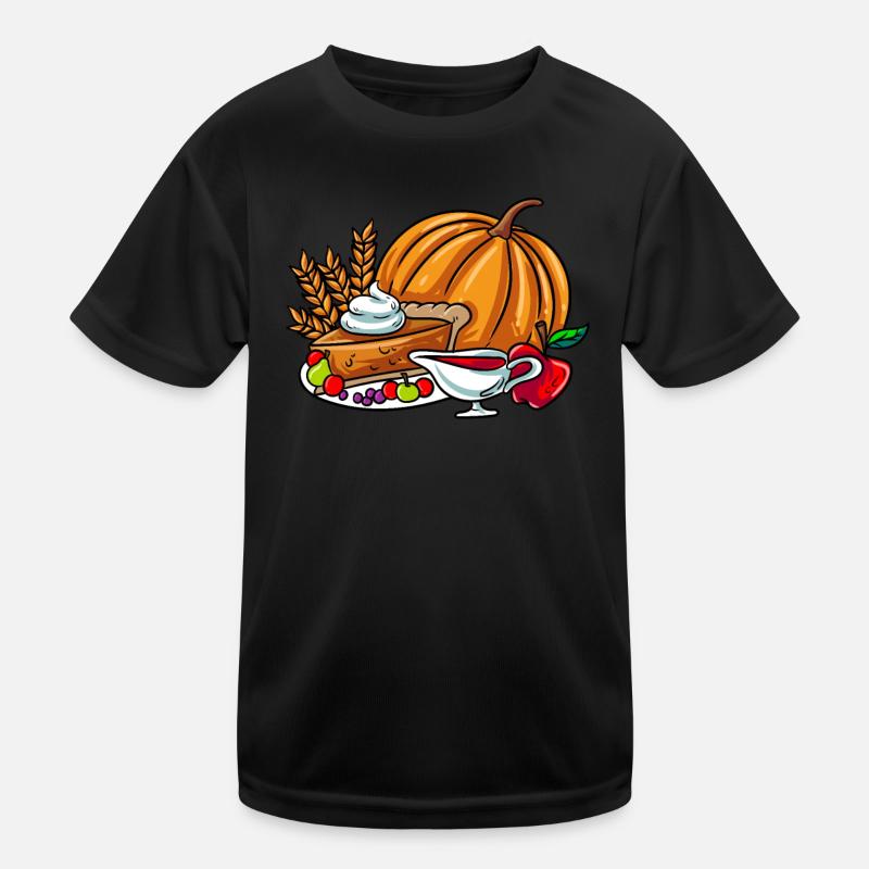 Food Table Kids Functional T-Shirt