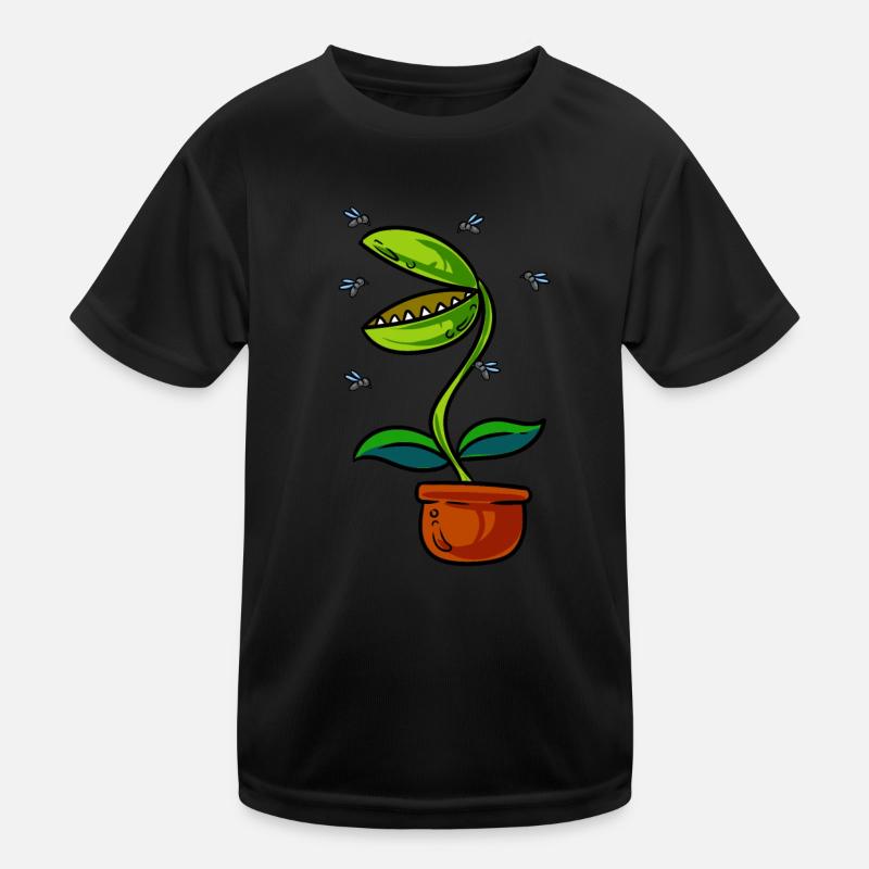 Venus Flytrap Plant Kids Functional T-Shirt