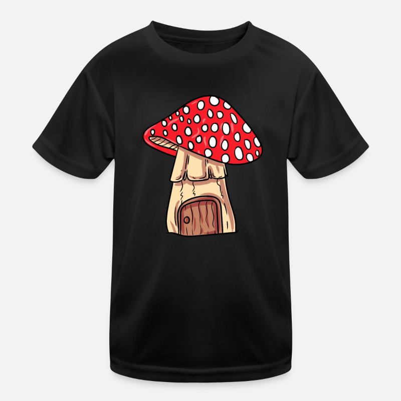 Bizarre mushroom Kids Functional T-Shirt