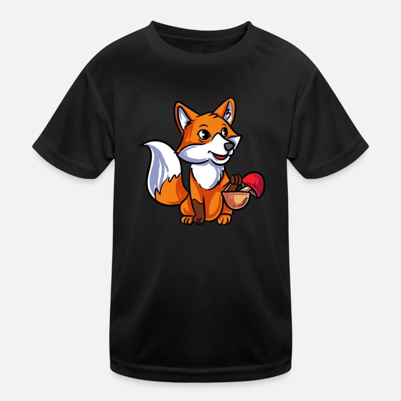 Fuchs Kinder Funktions-T-Shirt