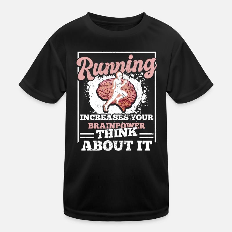 Marathon Running Equipment Ultramarathon Players Kids Functional T-Shirt
