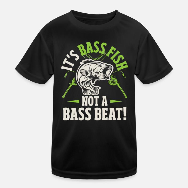 Pêche à l’achigan à petite bouche Mouche attachant Pêcheur T-shirt sport Enfant
