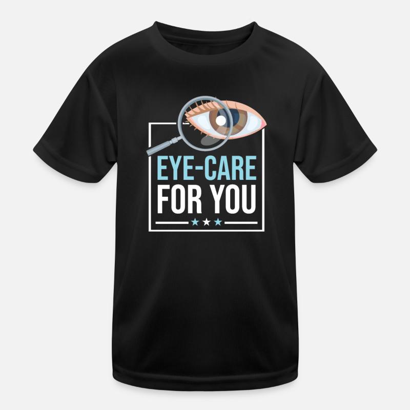 Optometry Ophthalmologist Kids Functional T-Shirt