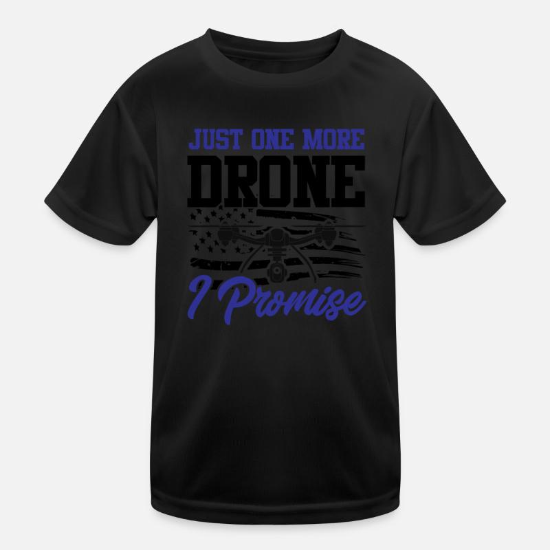 Pilot Quadcopter RC Flugzeug Fliegen Experte Kinder Funktions-T-Shirt