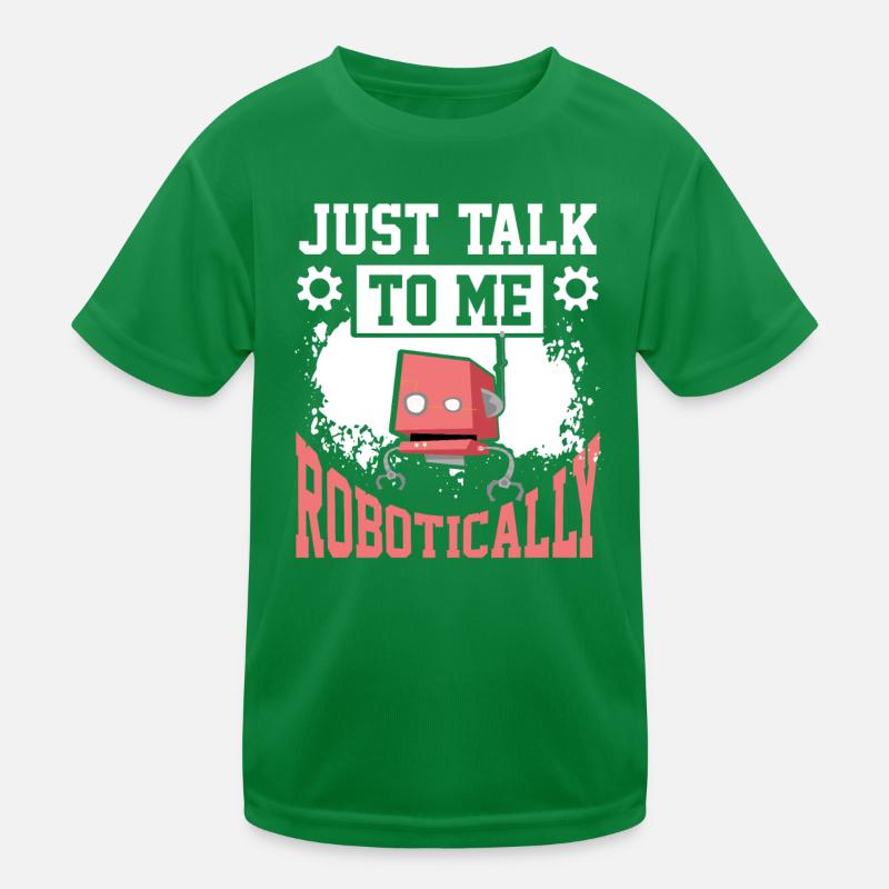 Robotik Roboteringenieur Kinder Funktions-T-Shirt
