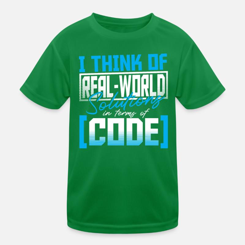 Javascript Software Developer Kids Functional T-Shirt