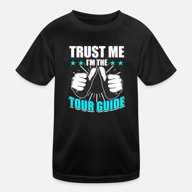 Sightseeing Vertrauen Sie mir, ich bin der Reisele Kinder Funktions-T-Shirt