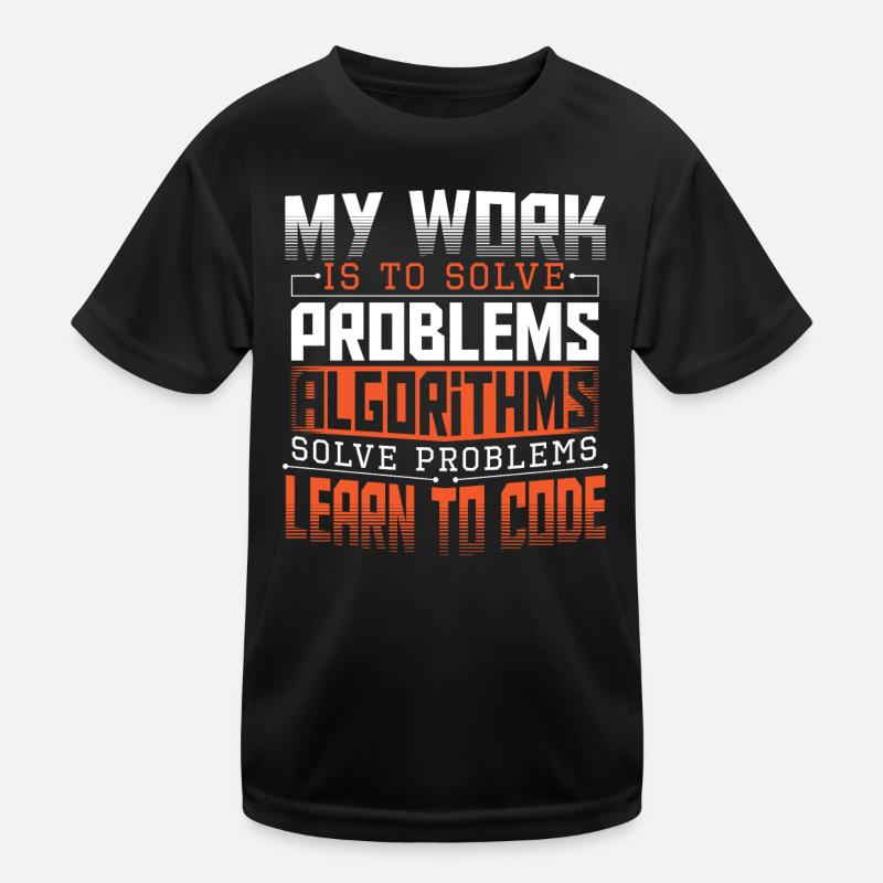 HTML Ingénieur Informatique Hacker T-shirt sport Enfant