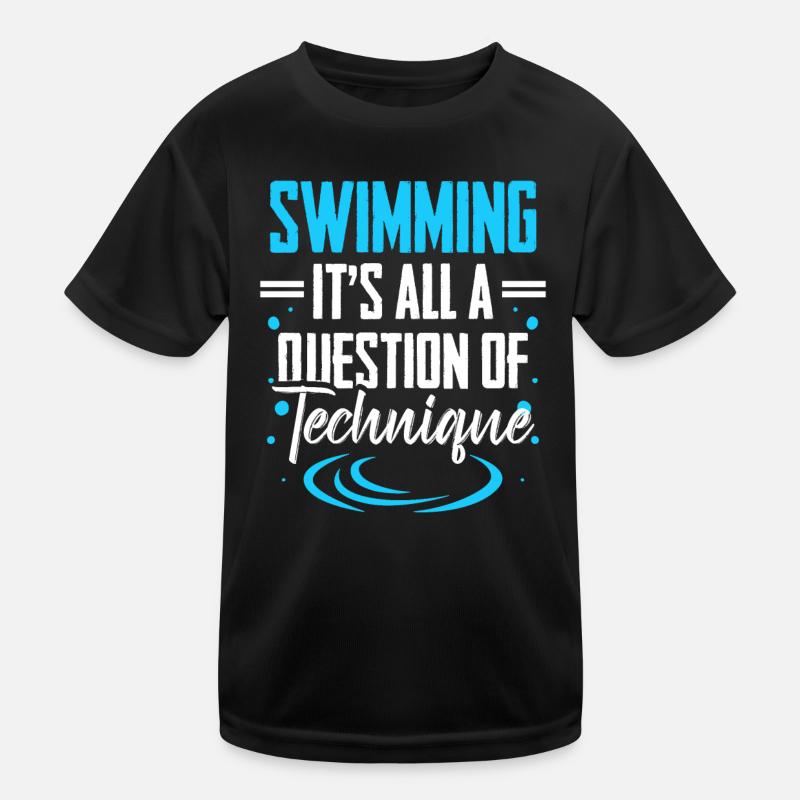 Nageurs Natation Natation T-shirt sport Enfant
