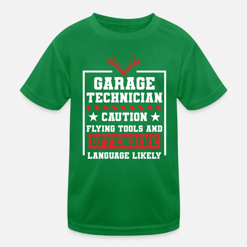 Mécanicien de garage T-shirt sport Enfant