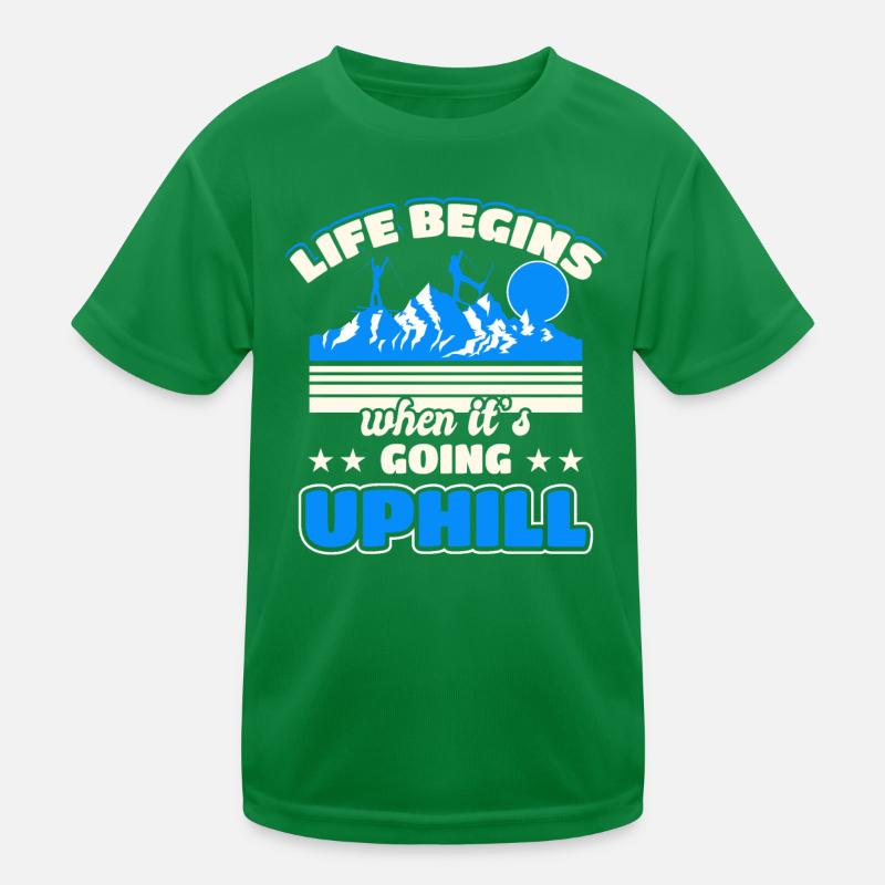 Ski touring Nordic skiing Kids Functional T-Shirt
