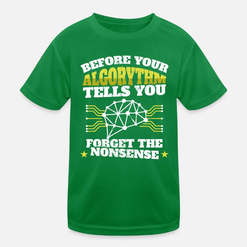 Robot Engineers Software Developer Kids Functional T-Shirt