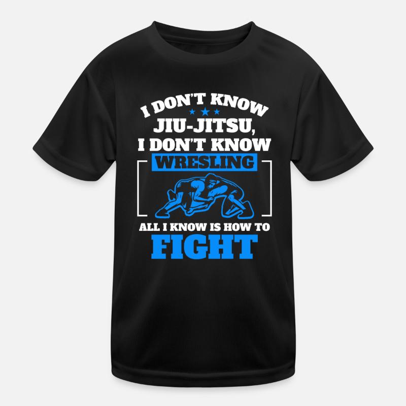 Wrestling Wrestle Combat Kinder Funktions-T-Shirt