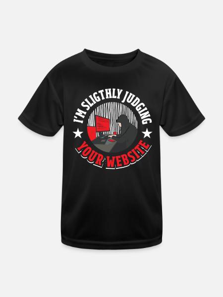 Software Developer Coder - Kids Functional T-Shirt - black - Front